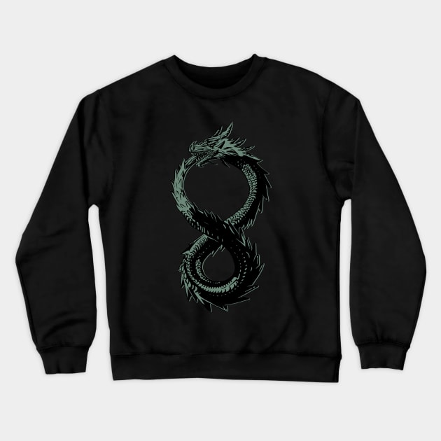 Altered Carbon - Ouroboros Crewneck Sweatshirt by Krobilad